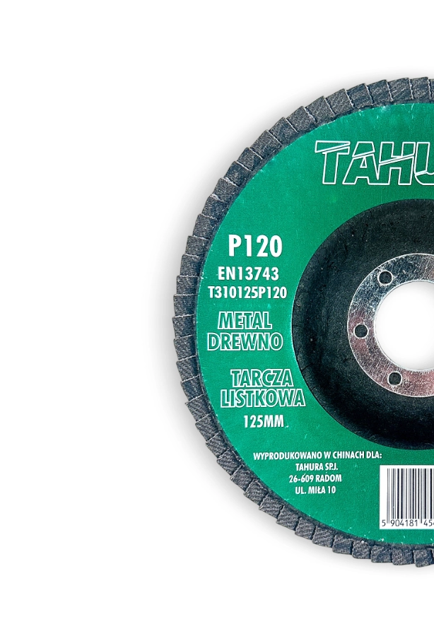 Tarcza do szlifowania metalu P120