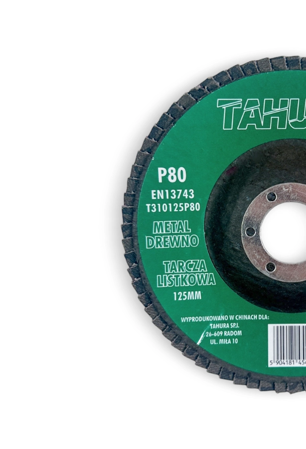 Tarcza do szlifowania metalu P80